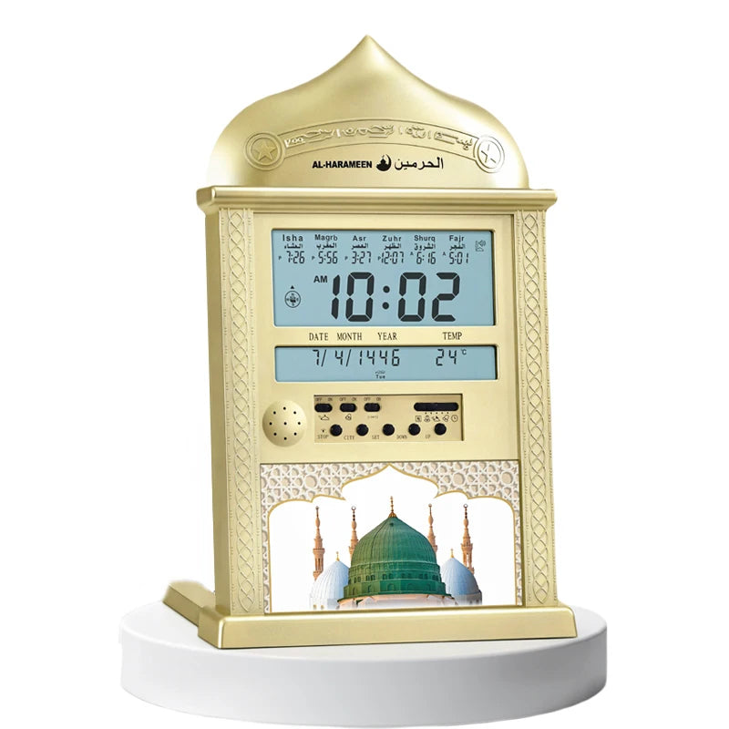 Multilingual Islamic Azan Prayer Clock